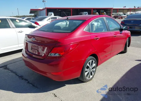 2016 Hyundai Accent Se из США, поврежденный, VIN KMHCU4AE5GU046621